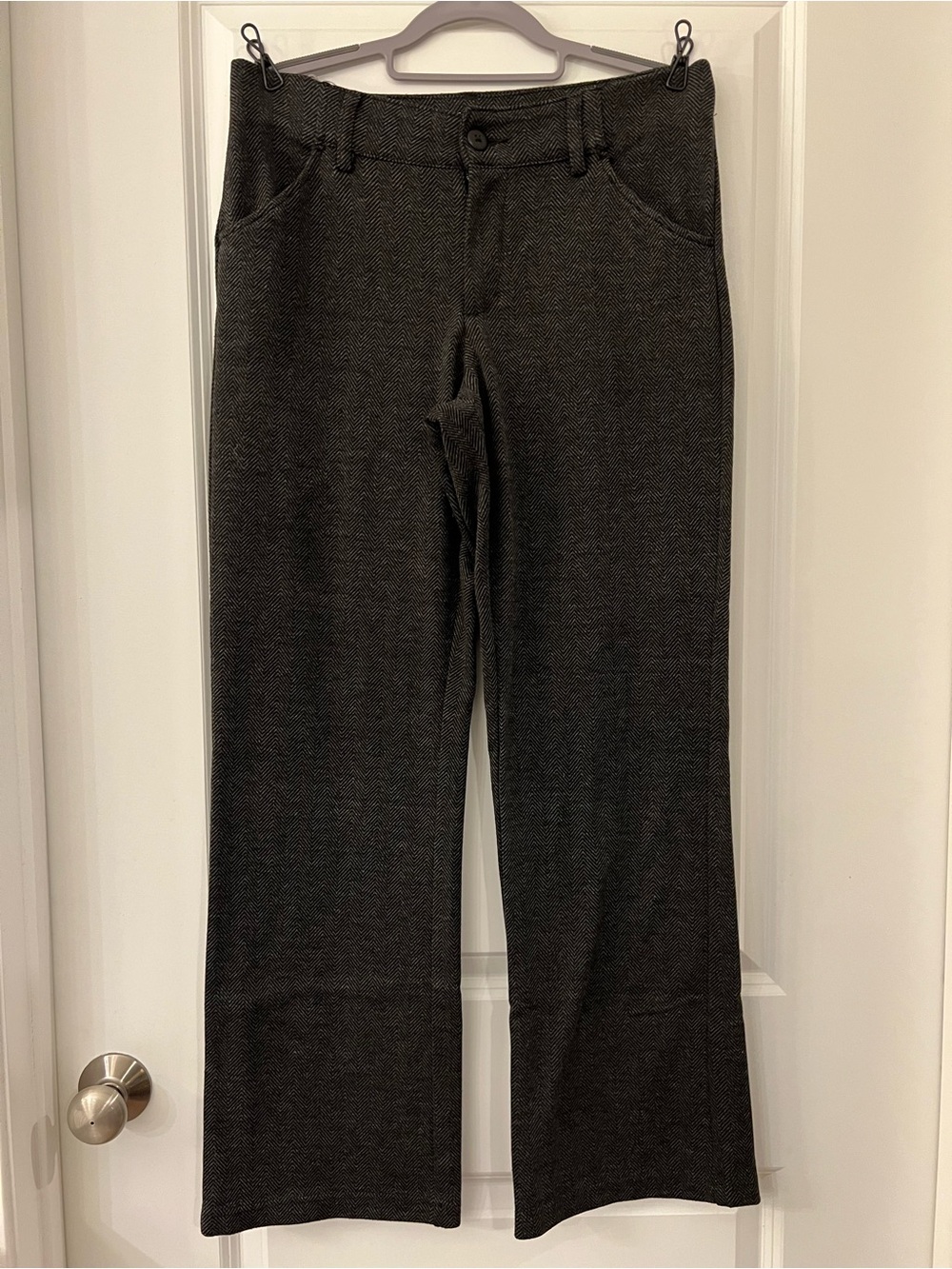 Women's Riders by Lee Dark Gray, Soft, Cozy Trousers - Like New